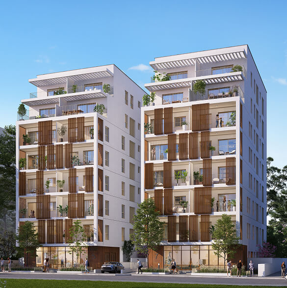 הצנחנים 5-7 - שכונת<br> אגרובנק, חולון